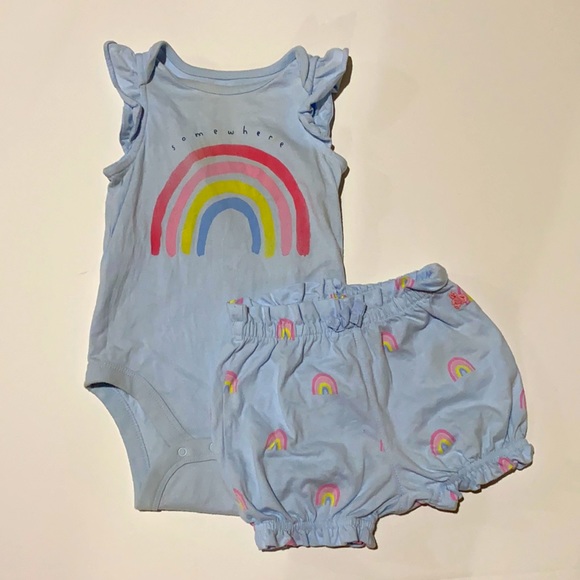 GAP Other - Baby bodysuit bubble short set